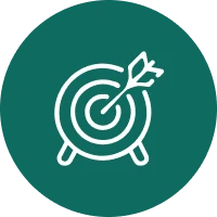 Archery target graphic